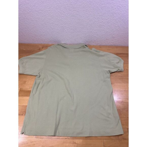 Lacoste Classic Polo Shirt Sage Green Short Sleeve Casual Wear Size 6 - Picture 4 of 6